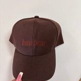 luca bear monochrome cap | bear day